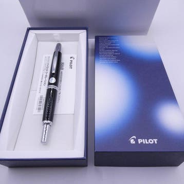 Pilot - Pilot Capless Retractable Fountain Pen Black Silver, Nieuw