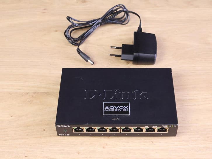 AQVOX AQ-Switch-8 SE Special Edition audiophile network swit, Audio, Tv en Foto, Overige Audio, Tv en Foto, Gebruikt, Ophalen of Verzenden