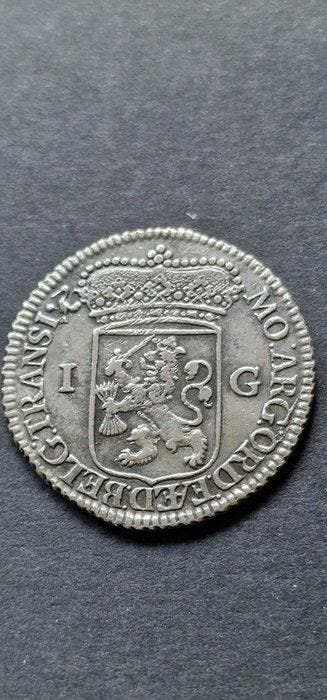 Nederland, Overijssel 1 Gulden 1737 (Zonder minimumprijs)
