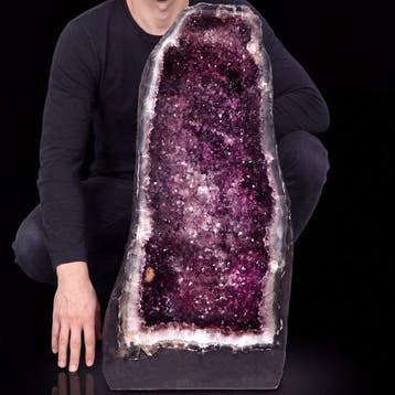 Levendig sprankelend amethist - XL Geode - 68x32x29 cm- 49