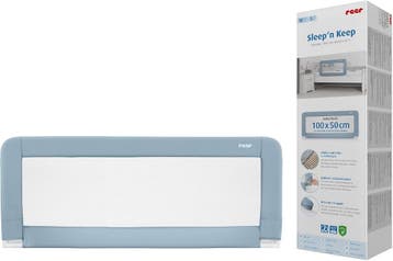 Valbeveiliging Bed 100cm | Veilig Polyester | Laatste Stuk!, 100 cm, Eenpersoons, Blauw, Zo goed als nieuw