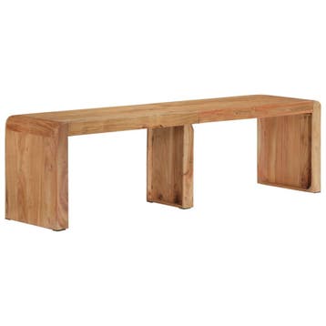 vidaXL Bank 160x38x45 cm massief acaciahout, Verzenden, Nieuw