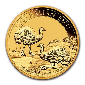 Gouden Emu 1 oz 2020 (5.000 oplage), Verzenden, Losse munt, Goud