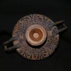 Oud-Grieks Aardewerk Kylix. 25 cm L. 4e eeuw v.Chr.