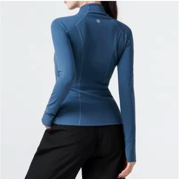Dames Sportjack Rits Slim Fit Ademend Stretch Yoga Fitness, Verzenden, Nieuw