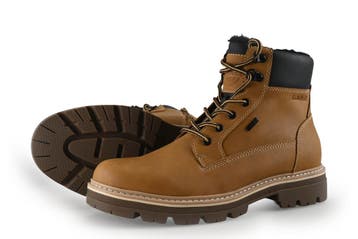 S.oliver Veterboots in maat 42 Cognac, Overige kleuren, Verzenden, Boots, Zo goed als nieuw