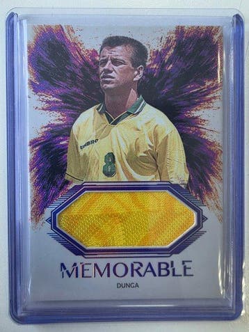 Futera Memorable Dunga /7 Memorabilia kaart, Serialized, Nieuw
