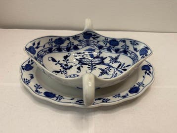 Meissen - Sauskom - Porselein - Meissen Blue Onion, Antiek en Kunst