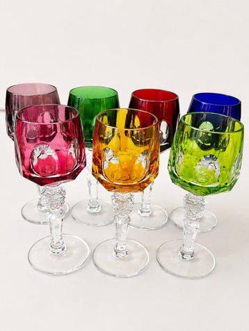 Nachtmann - Drankservies (8) - Kristal, Glas - Antika