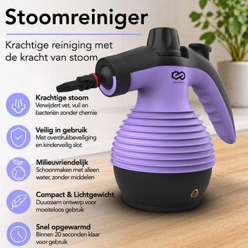 2dekans | Infinity Goods Stoomreiniger - 12-in-1, Ophalen of Verzenden, Zo goed als nieuw