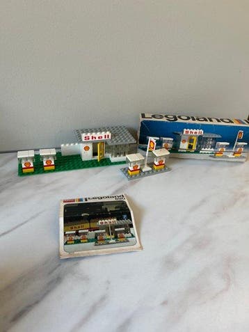 Lego Set - 690 - Service Packs - Shell tankstation, Nieuw