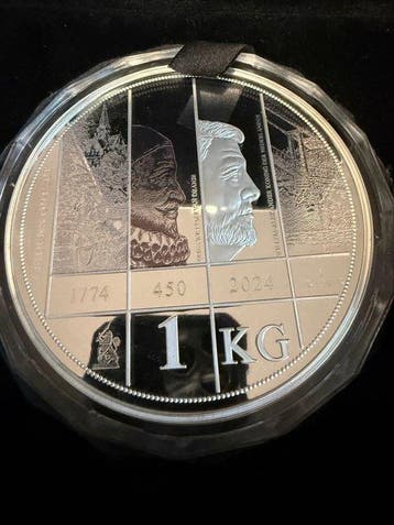 Nederland. 2024, 1 Kg Proof (Zonder minimumprijs), Postzegels en Munten, Munten | Nederland