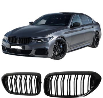 Grillen set | Nieren | geschikt voor BMW 5-serie | G30/G31 2, Auto-onderdelen, Verzenden, Nieuw, BMW