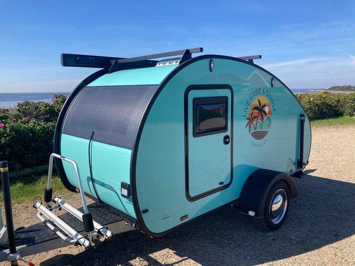 HeroCamper Traveller - Livingstone - 2023, Caravans en Kamperen, Caravans, 750 - 1000 kg, Fietsenrek, Kachel, Koelkast, Luifel