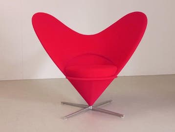 Vitra - Verner Panton - Fauteuil - Heart Cone Chair - Wol,