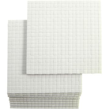 tit3D foam pads, afm 5x5 mm, dikte 3 mm, 10x400 stuk/ 1 doos, Nieuw in verpakking