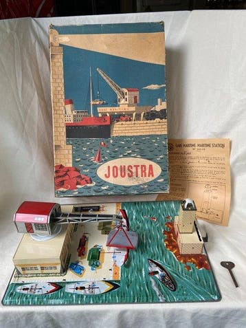 Joustra - Blikken speelgoed - Gare Maritime - Frankrijk