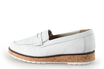 Cypres Loafers in maat 38 Wit, Verzenden, Wit, Overige typen, Cypres