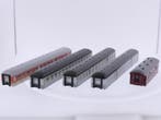 Schaal H0 Märklin 2862, 4255, 4256 en 4335 set van 5 kapp.., Hobby en Vrije tijd, Modeltreinen | H0, Gebruikt, Overige typen, Ophalen of Verzenden