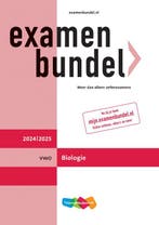 Examenbundel online  boek vwo Biologie 2024202 9789006650754, Verzenden, Zo goed als nieuw