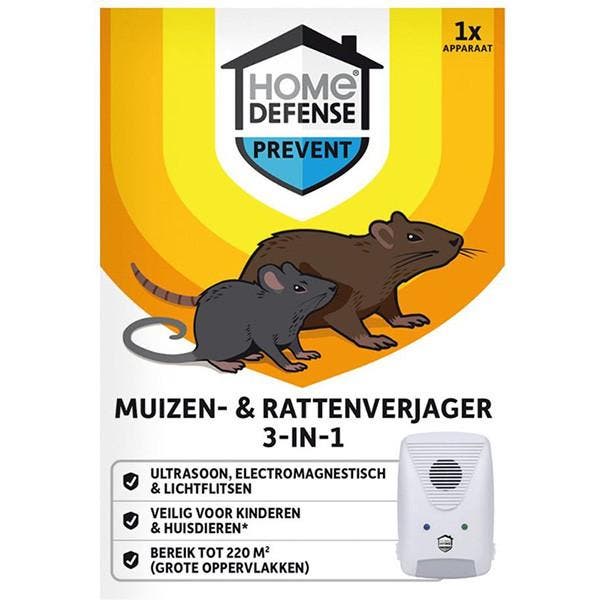 Muizen- en rattenverjager | Home Defense, Dieren en Toebehoren, Overige Dieren-accessoires, Nieuw, Verzenden