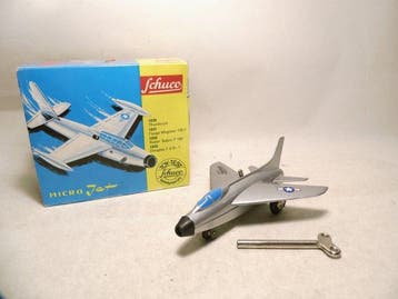 Schuco Niet op schaal - Modelvliegtuig - Super Sabre F 100 -, Antiek en Kunst