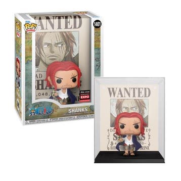 Funko Pop  One Piece  Shanks Wanted Poster 1401 C2E2 Shared, Verzenden, Nieuw