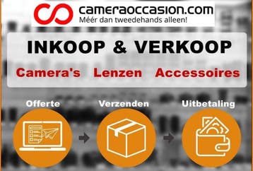 In- en verkoop fotoapparatuur: Canon Nikon Sony Leica etc., Zo goed als nieuw