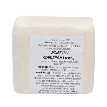 Molen de Hoop Wimpys Koekjesmix met Kokos 500g, Verzenden, Nieuw