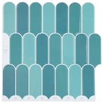 vidaXL Veer Tegel 20 pcs Blauw 30 x 30 cm Polyurethaan en, Verzenden, Nieuw