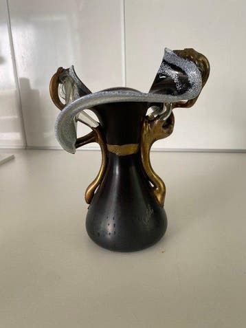 Castel - Vaas - Glas, Metaal, Antiek en Kunst
