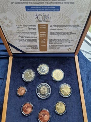 Slowakije. Proof Set 2020 OECD