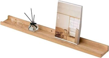 Wandplank Eiken 90cm | Retourdeal 68% Korting, Ophalen of Verzenden, Zo goed als nieuw