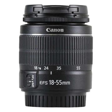 Canon EF-S 18-55mm f/3.5-5.6 III met garantie, Gebruikt, Canon, Ophalen of Verzenden, Standaardlens