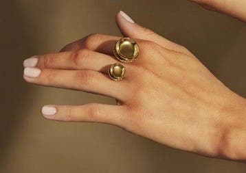 Alessi - Acta PVD-afwerking, nikkelvrij staal (M) - Ring, Antiek en Kunst