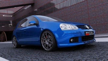 Voopbumper Diffuser VW Golf 5 Votex Look, Ophalen of Verzenden, Nieuw