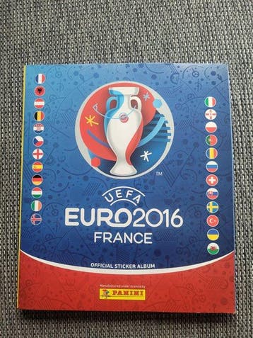 EK 2016 France Panini - 1 Compleet album - Excellent (EX), Nieuw