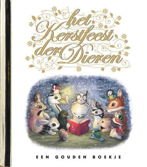 Kerstfeest der dieren / Gouden Boekjes - Nienke Denekamp, Boeken, Kinderboeken | Kleuters, Gelezen, Verzenden