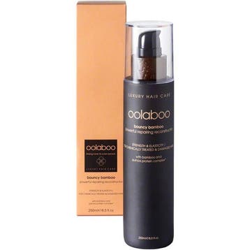 Oolaboo  Bouncy Bamboo  Extreme Repairing Hair Bath  250 ml, Verzenden, Nieuw