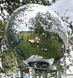 Spiegelbol HUREN? Discobal met Motor, Pinspot &amp; Standaard!, Ophalen of Verzenden, Zo goed als nieuw