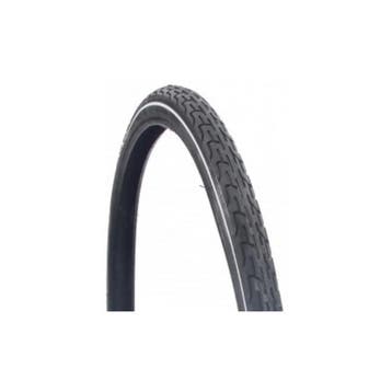 Buitenband Deli 28 x 1 5/8 (37-622) - Zwart -  Witte Lijn, Verzenden, Nieuw