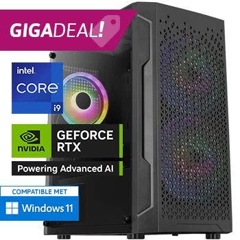 Core i9 - RTX 5050 - 32GB - 1TB  - WiFi - BT - Game PC, Computers en Software, Nieuw
