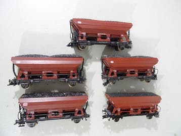 Roco H0 - 4335A - Modeltrein goederenwagon (5) - 5 x, Nieuw