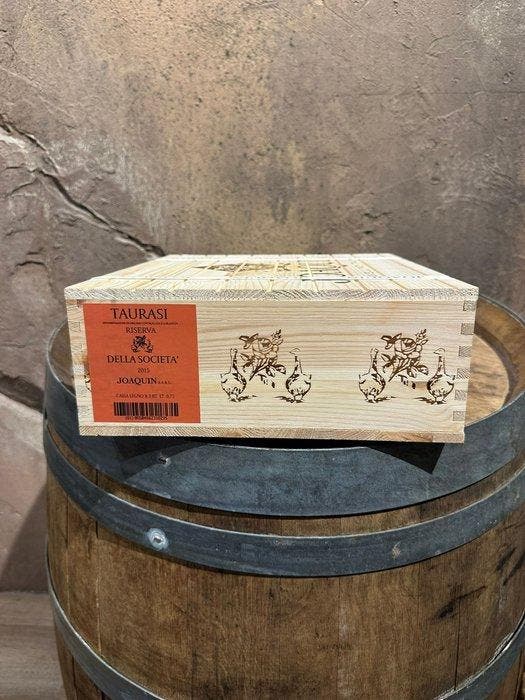 2015 Joaquin Della Società - Campania Riserva - 3 Flessen, Verzamelen, Wijnen