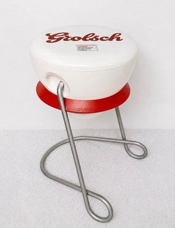 Grolsch - Tafel (2) - Sise Table - Plastic, Metaal