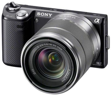 Sony NEX-5N Systeemcamera + 18-55mm - Zwart, Audio, Tv en Foto, Verzenden, Gebruikt