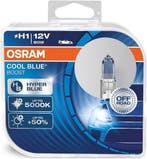 Osram Halogeenlamp H1 12V 80W - IJs Blauw Intens - Xenon, Ophalen of Verzenden, Zo goed als nieuw