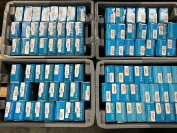Online veiling: Bertomani, diverse deurkrukken op rozet, Doe-het-zelf en Verbouw, Hang- en Sluitwerk, Gebruikt