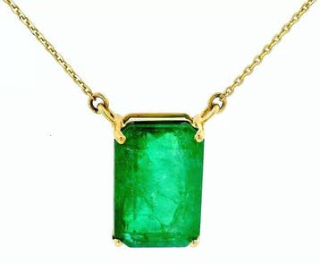 Zonder minimumprijs - Ketting met hanger - 14 karaat Geel