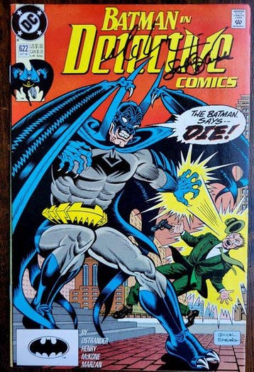 Detective Comics #622 - Signed by Mike McKone and John, Nieuw